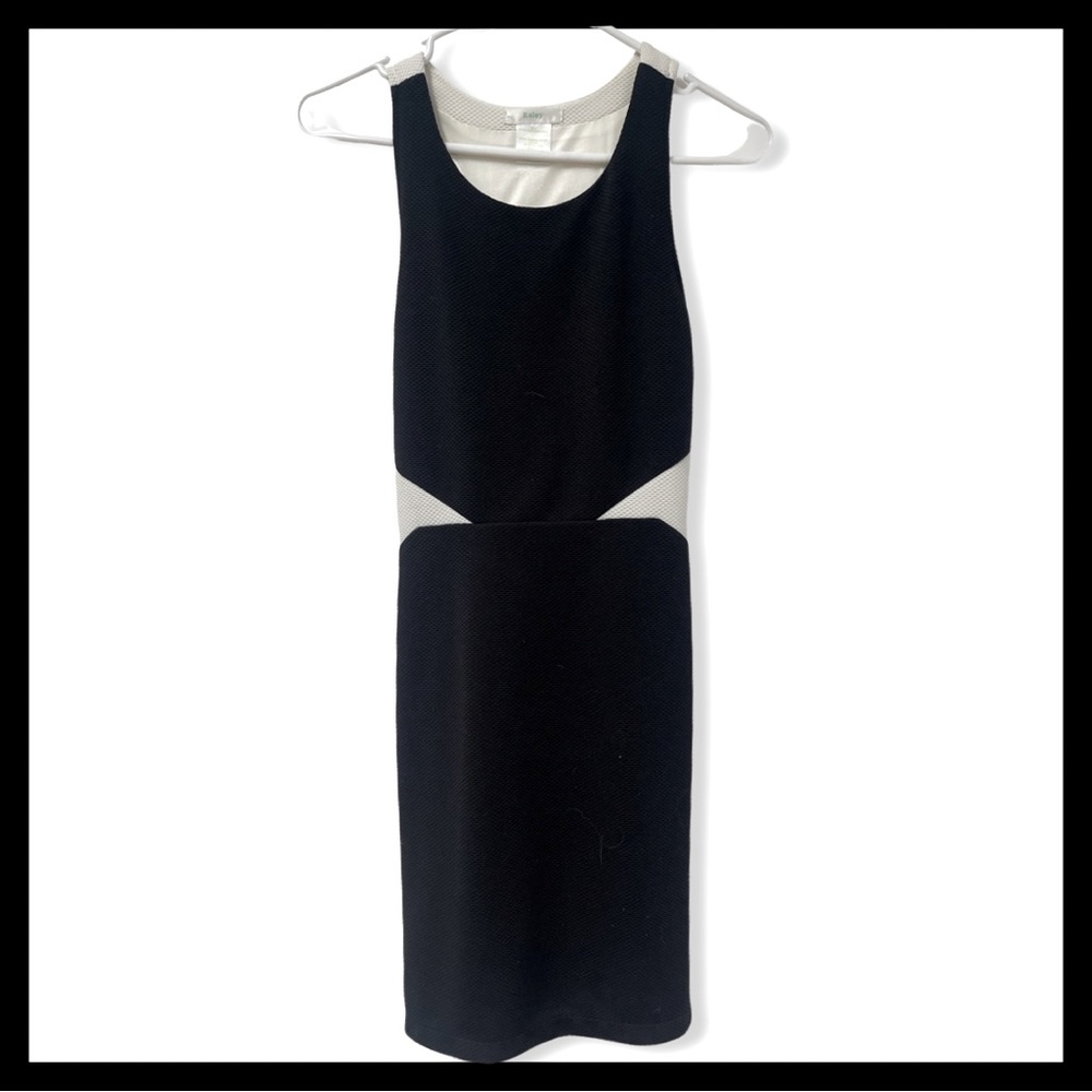 Black and white dress